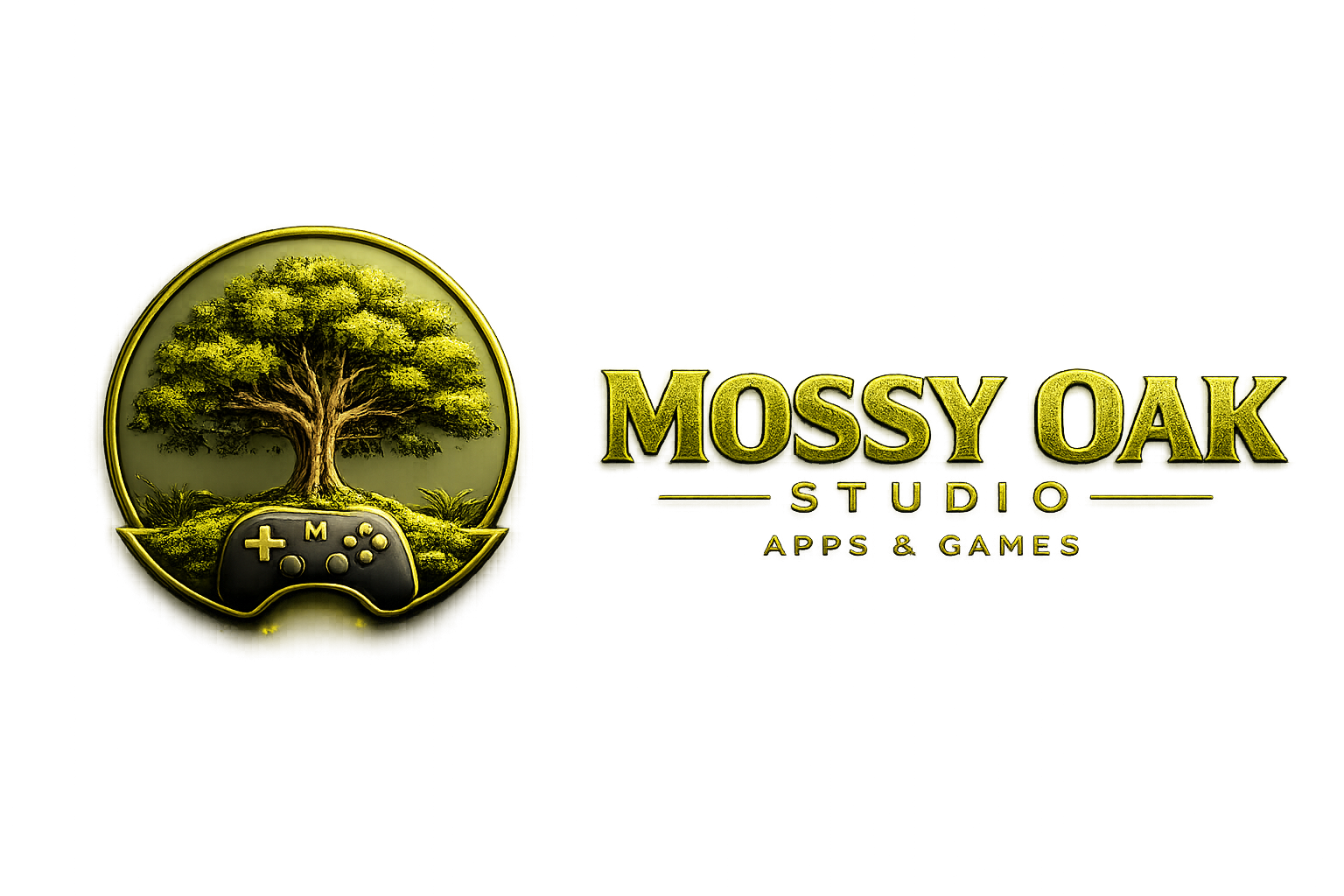 Mossy Oak Studio black background header brand image